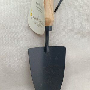 Threshold Narrow Garden Spade Shovel Powder-Coated Stainless Steel Wood Handle,